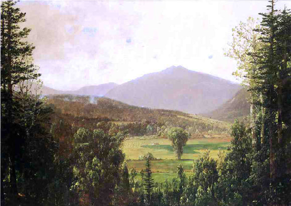  William Louis Sonntag White Mountain Landscape - Canvas Art Print