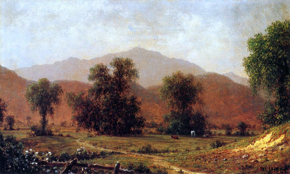  Martin Johnson Heade White Mountain Landscape, Mount Washington - Canvas Art Print