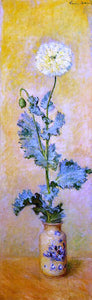  Claude Oscar Monet White Poppy - Canvas Art Print