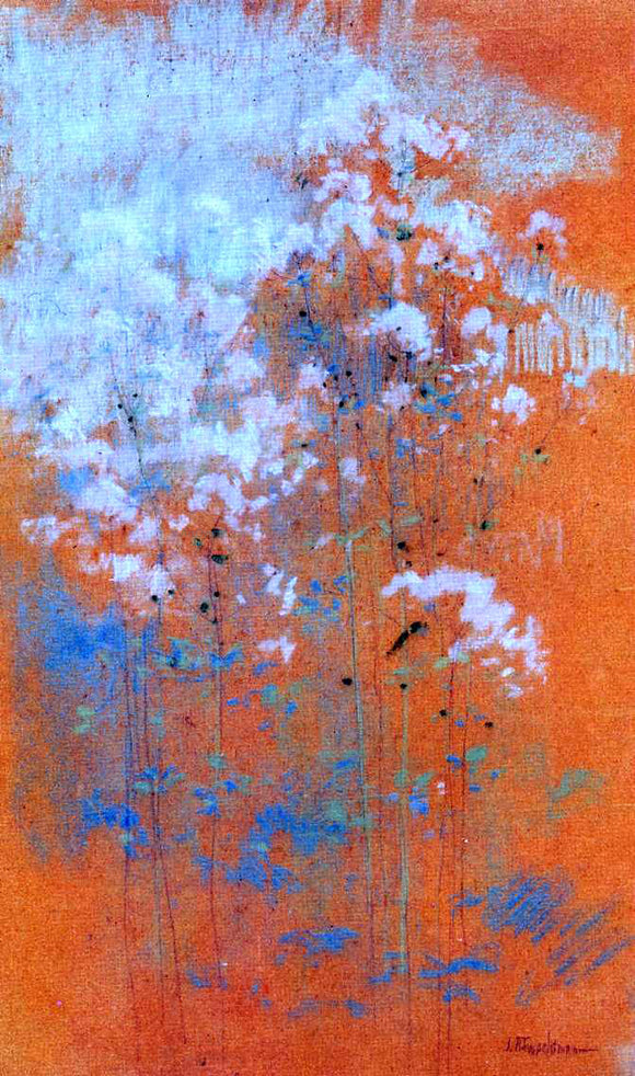  John Twachtman Wild Flowers - Canvas Art Print