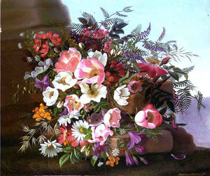  Adelheid Dietrich Wildflowers - Canvas Art Print