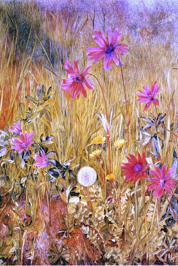  Henry Roderick Newman Wildflowers - Canvas Art Print