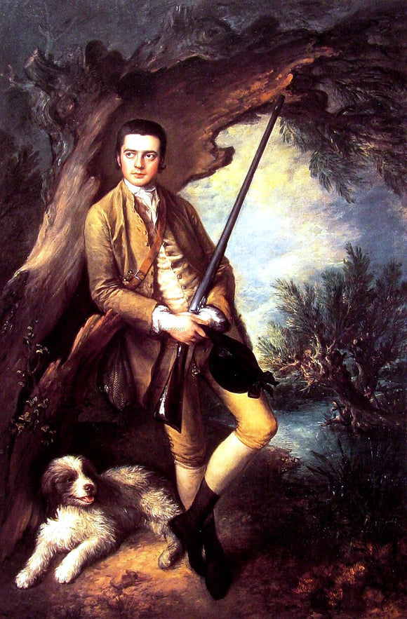  Thomas Gainsborough William Poyntz - Canvas Art Print
