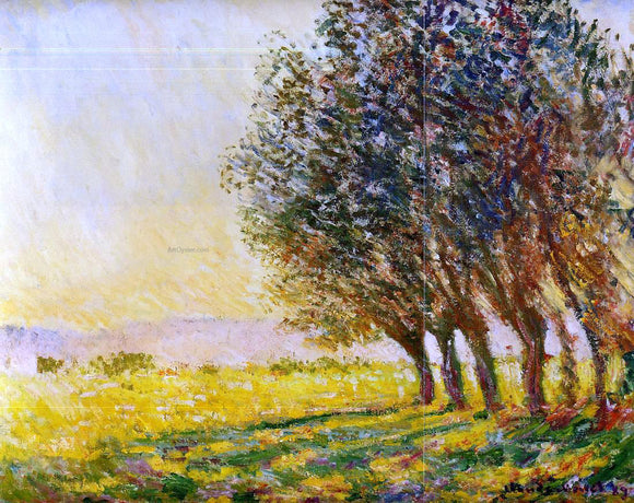  Claude Oscar Monet Willows at Sunset - Canvas Art Print