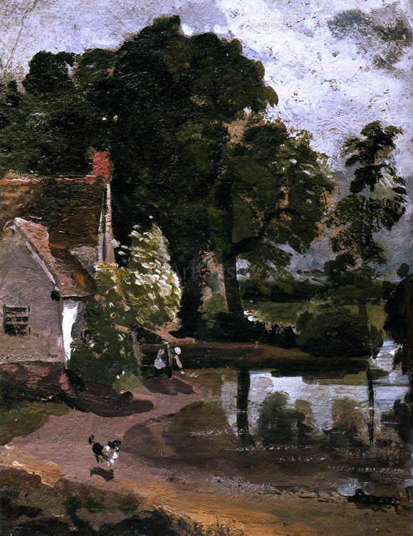  John Constable Willy Lot's House - Canvas Art Print