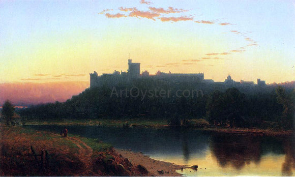  Sanford Robinson Gifford Windsor Castle - Canvas Art Print