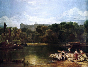  Joseph William Turner Windsor Castle from the Thames - Canvas Art Print