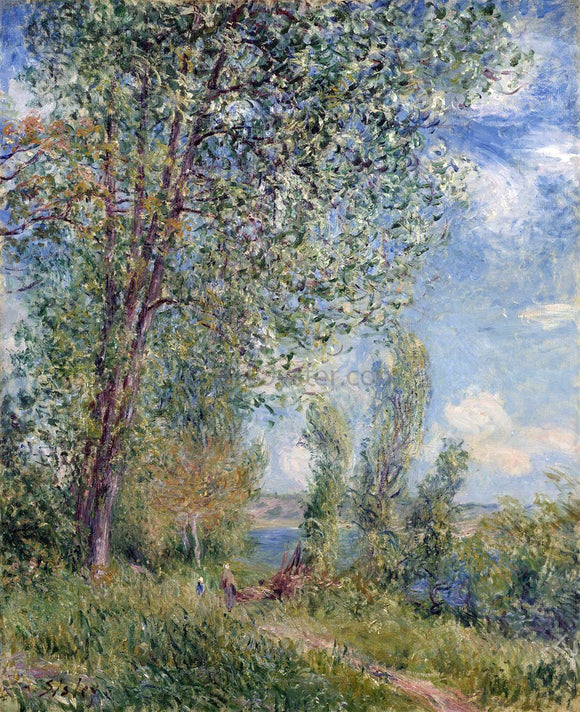  Alfred Sisley Windy Afternoon in May - Canvas Art Print