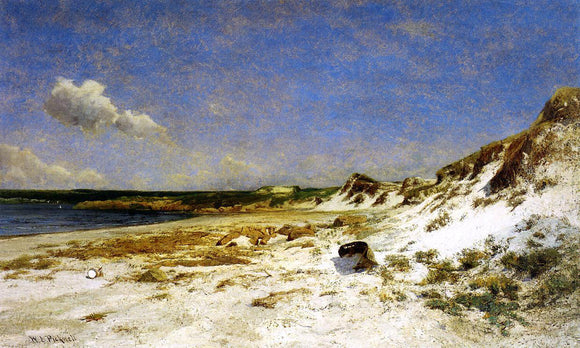  William Lamb Picknell Wingaersheek Creek Beach, Gloucester, Massachusetts - Canvas Art Print