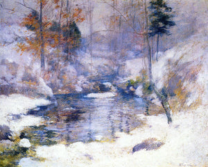  John Twachtman Winter Harmony - Canvas Art Print