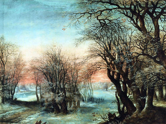  Denis Van Alsloot Winter Landscape - Canvas Art Print
