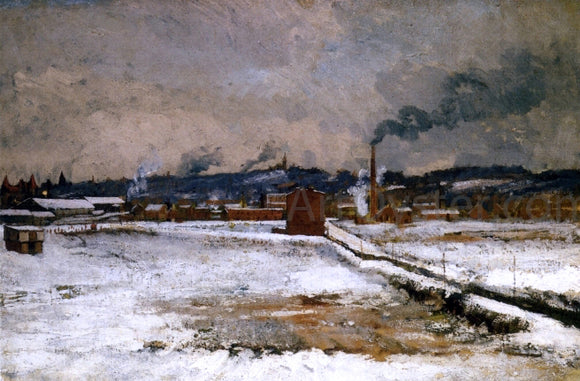 John Twachtman Winter, Mill Creek Valley, Cincinnati - Canvas Art Print