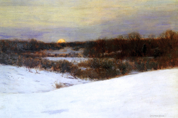  Charles Warren Eaton Winter Sunrise - Canvas Art Print
