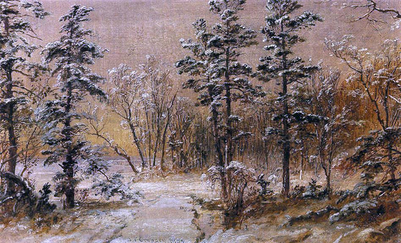  Jasper Francis Cropsey Winter Wonderland - Canvas Art Print