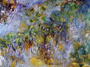  Claude Oscar Monet Winteria (right half) - Canvas Art Print