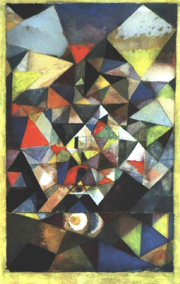  Paul Klee With the Egg - Canvas Art Print