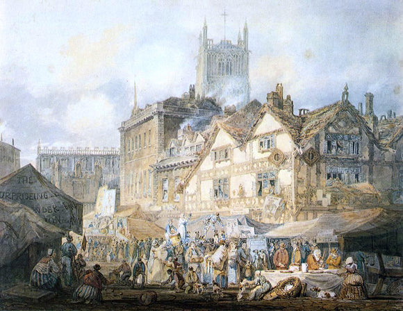  Joseph William Turner Wolverhampton, Staffordshire - Canvas Art Print