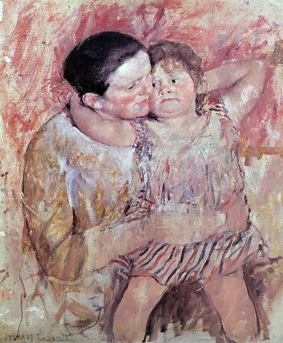  Mary Cassatt Woman and Child - Canvas Art Print
