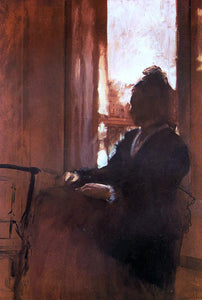 Edgar Degas Woman at the Window - Canvas Art Print