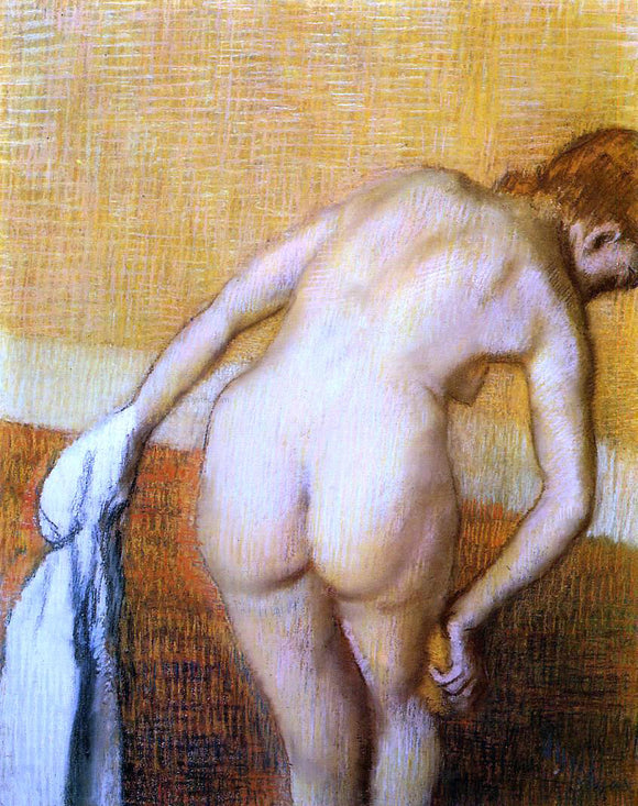  Edgar Degas Woman Having a Bath - Canvas Art Print