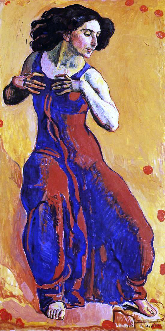  Ferdinand Hodler Woman in Ecstasy - Canvas Art Print