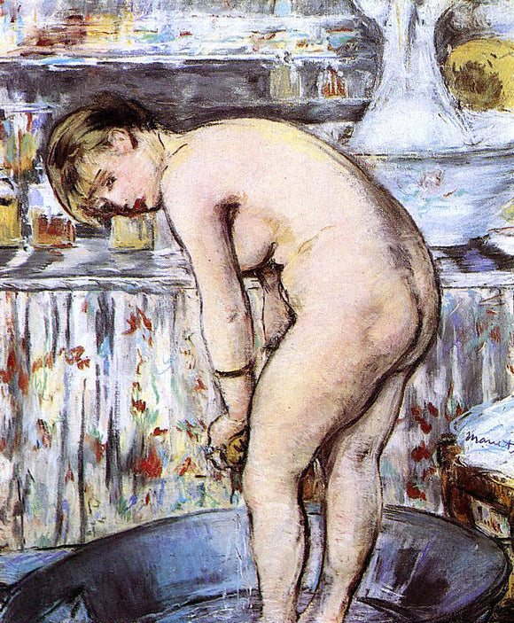 Edouard Manet Woman in the Tub - Canvas Art Print