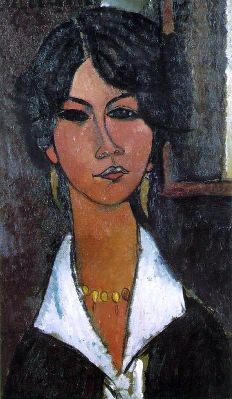 Amedeo Modigliani Woman of Algiers (also known as Almaisa) - Canvas Art Print