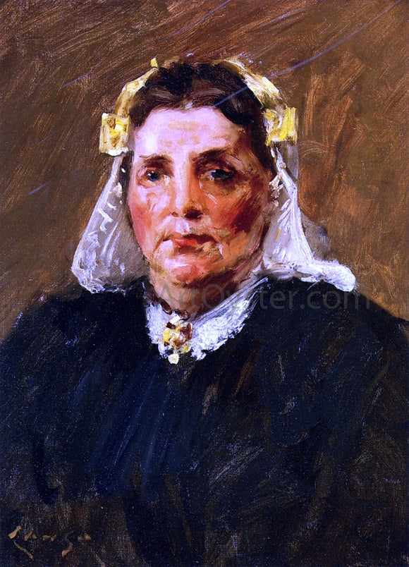 William Merritt Chase Woman of Holland - Canvas Art Print
