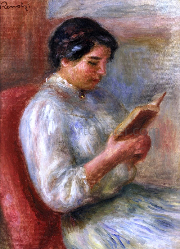  Pierre Auguste Renoir Woman Reading - Canvas Art Print