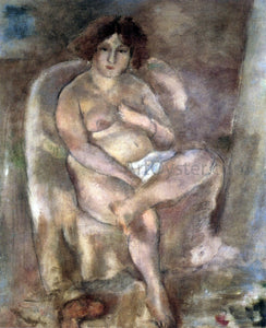  Jules Pascin Woman Seated in an Armchair - Canvas Art Print