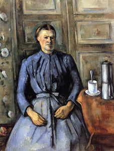  Paul Cezanne Woman with a Coffeepot - Canvas Art Print