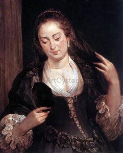  Peter Paul Rubens Woman with a Mirror - Canvas Art Print