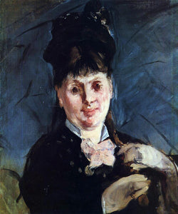  Edouard Manet Woman with Umbrella - Canvas Art Print