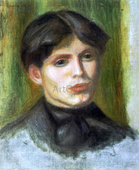  Pierre Auguste Renoir Woman's Head - Canvas Art Print