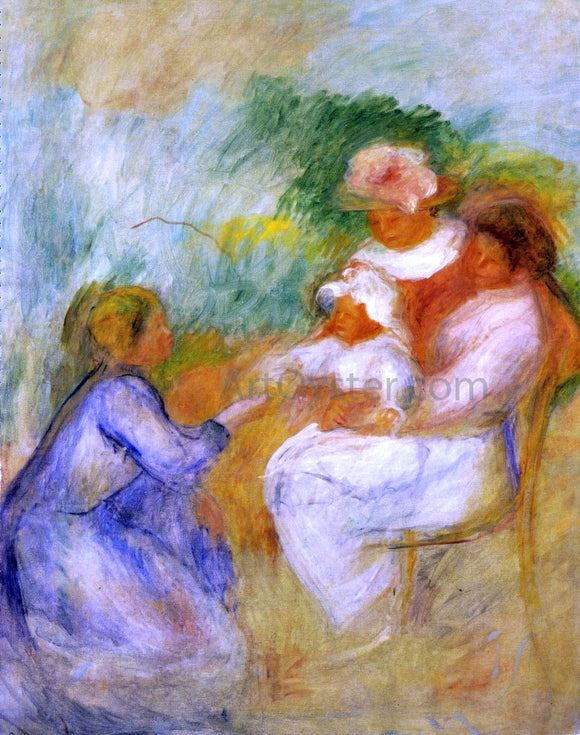  Pierre Auguste Renoir Women and Child - Canvas Art Print