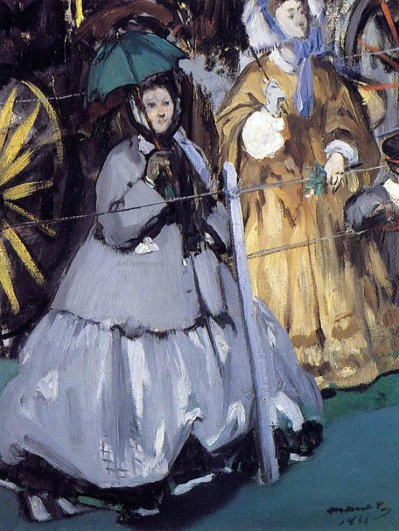  Edouard Manet Women at the Races - Canvas Art Print