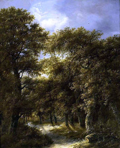  Gillis Rombouts Wooded Landscape - Canvas Art Print