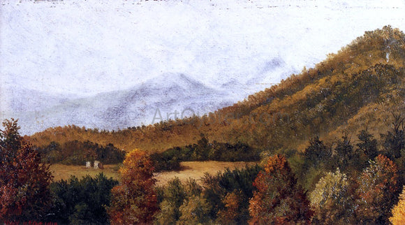  William Aiken Walker Wooded Mountain Scene in North Carolina - Canvas Art Print