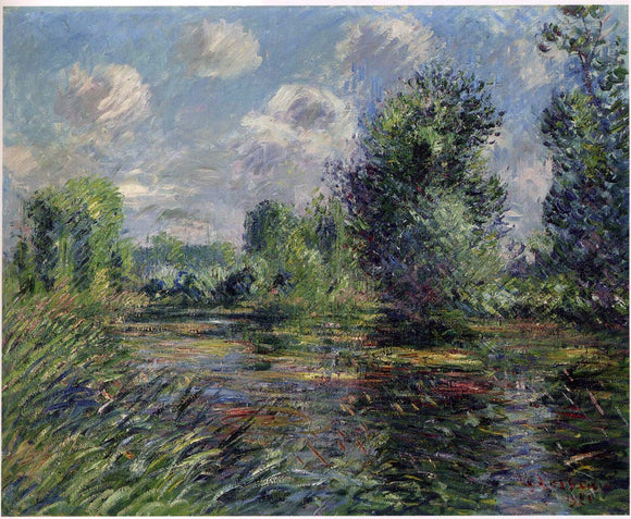  Gustave Loiseau Woods near Eure River - Canvas Art Print