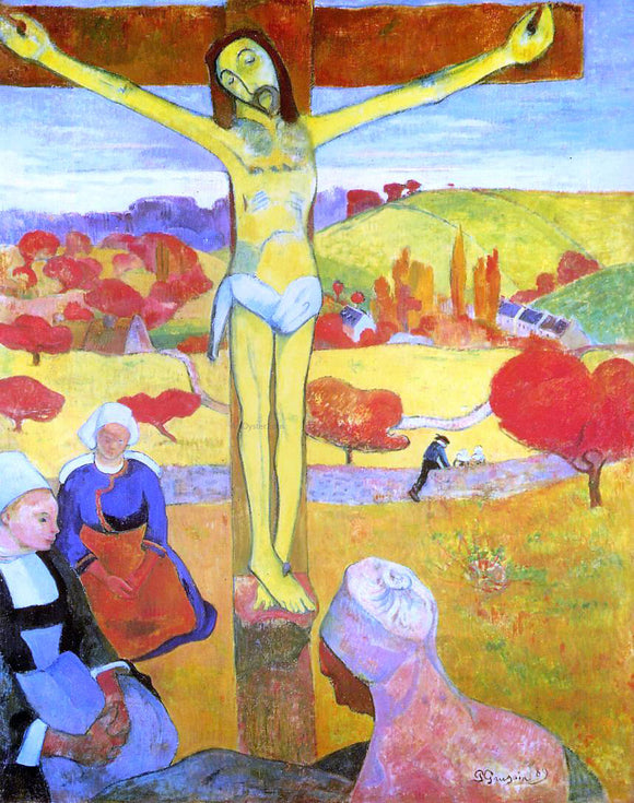  Paul Gauguin Yellow Christ - Canvas Art Print