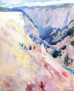  John Twachtman Yellowstone Park - Canvas Art Print