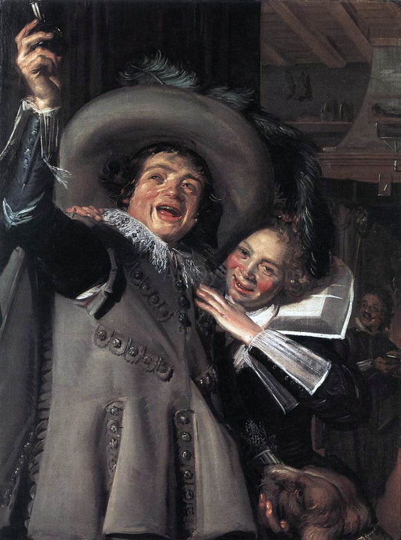  Frans Hals Yonker Ramp and his Sweetheart - Canvas Art Print