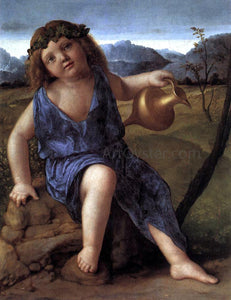  Giovanni Bellini Young Bacchus - Canvas Art Print
