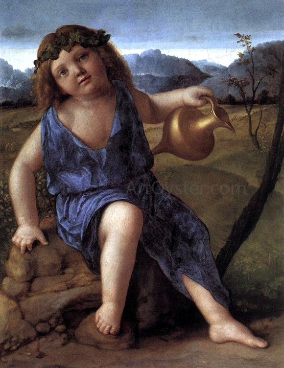  Giovanni Bellini Young Bacchus - Canvas Art Print
