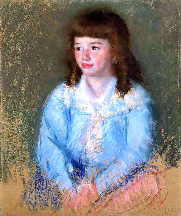  Mary Cassatt Young Boy in Blue - Canvas Art Print