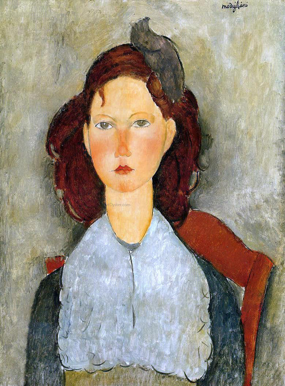 Amedeo Modigliani Young Girl Seated - Canvas Art Print