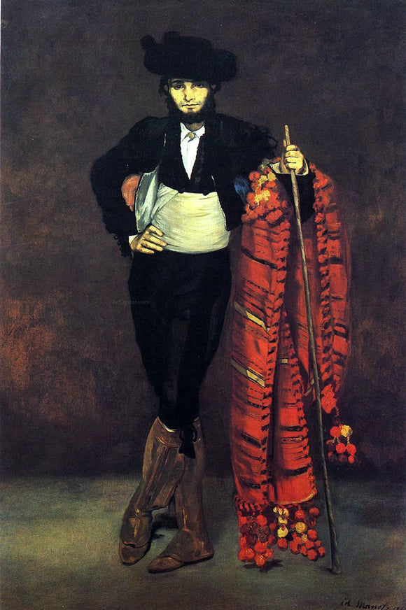  Edouard Manet Young Man in the Costume of a Majo - Canvas Art Print