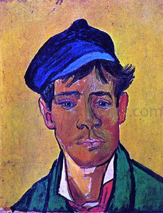  Vincent Van Gogh Young Man with a Cap - Canvas Art Print
