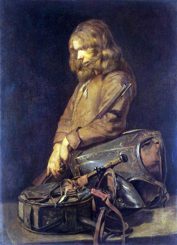  II Frans Hals Young Soldier - Canvas Art Print