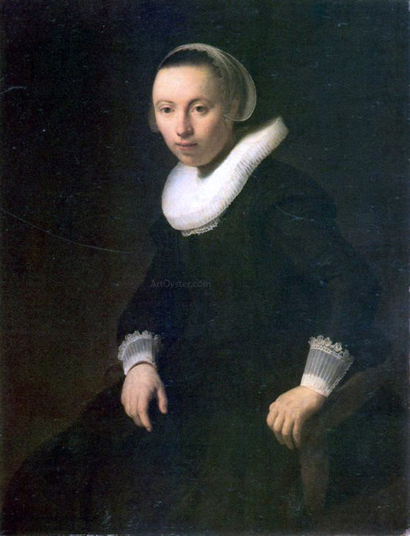  Rembrandt Van Rijn Young Woman in a Chair - Canvas Art Print